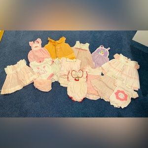 Vintage Baby Girl Clothes bundle!!
